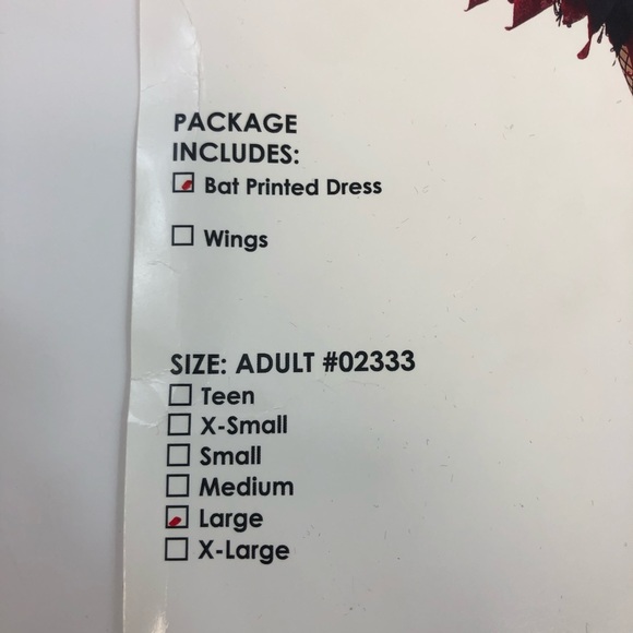 Love At First Bite Vampire Halloween Dress… - Picture 3 of 4